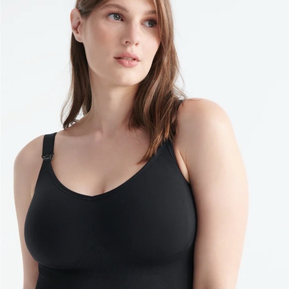 Knix BlissFit™ Leakproof Nursing Tank/ Bra Black size M - Picture 3 of 8